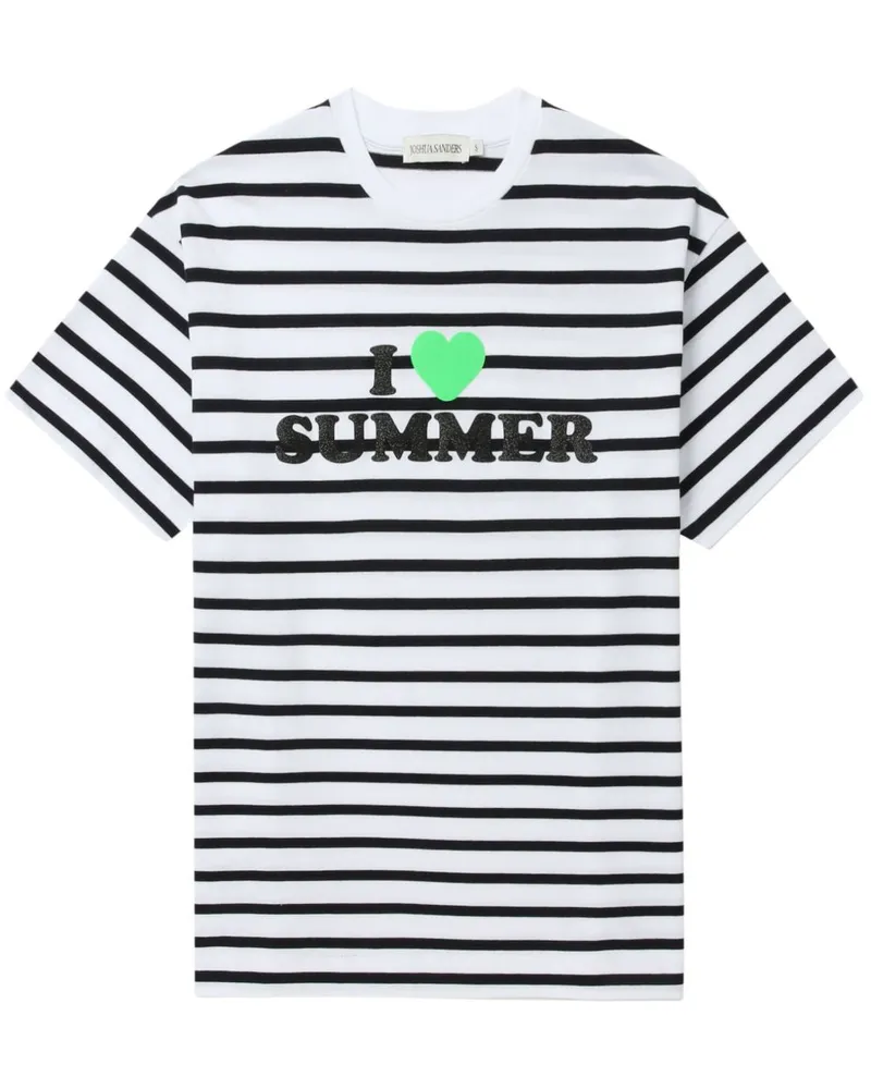 Joshua Sanders Klassisches T-Shirt - Blau Blau
