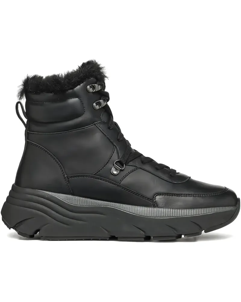 Geox Diamanta Stiefeletten - Schwarz Schwarz