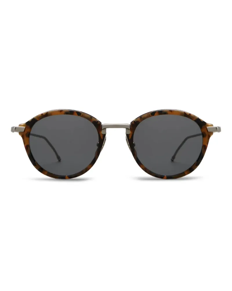 Thom Browne Sonnenbrille in Schildpattoptik - Braun Braun