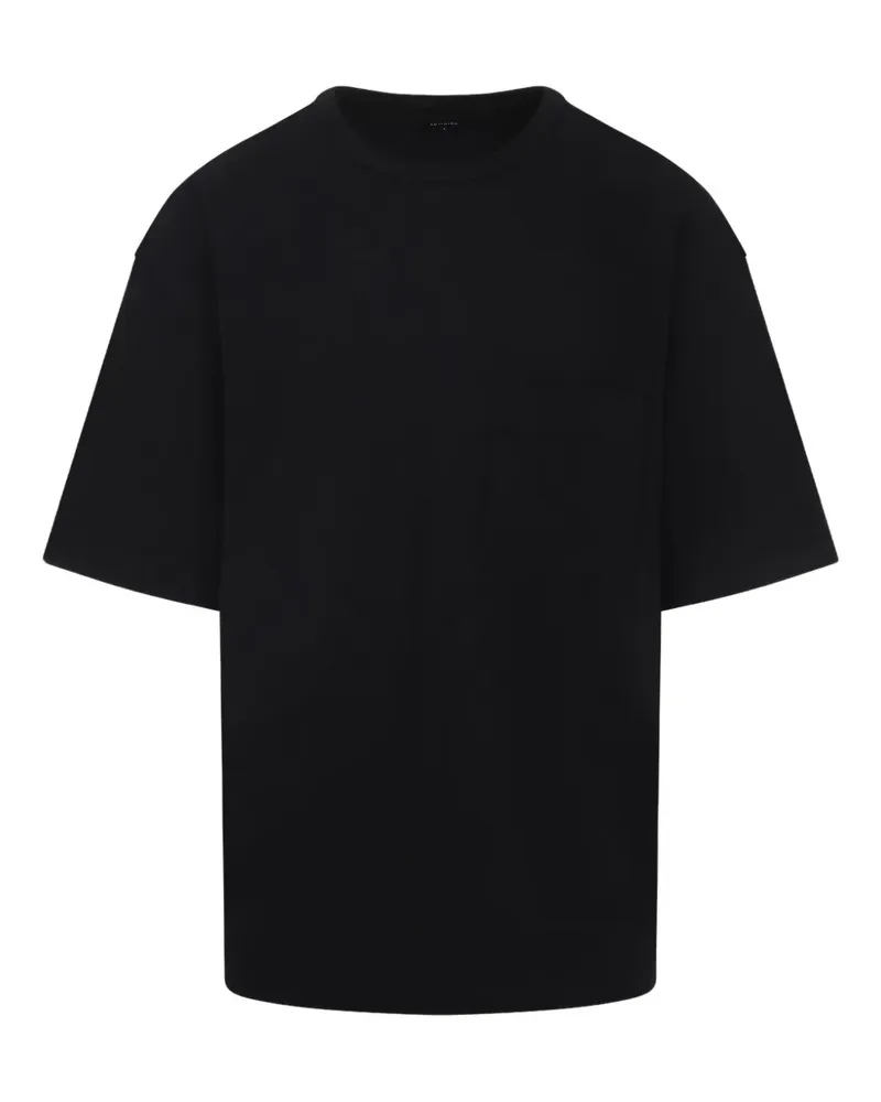 Christophe Lemaire Klassisches T-Shirt - Schwarz Schwarz