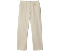 Jeans mit geradem Bein - Nude