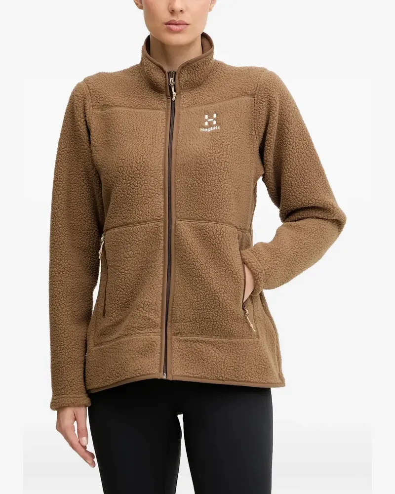 Haglöfs Mossa sweatshirt - Braun Braun