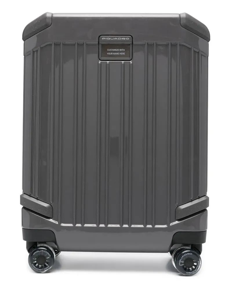 Piquadro Koffer mit vier Rollen - Grau Grau