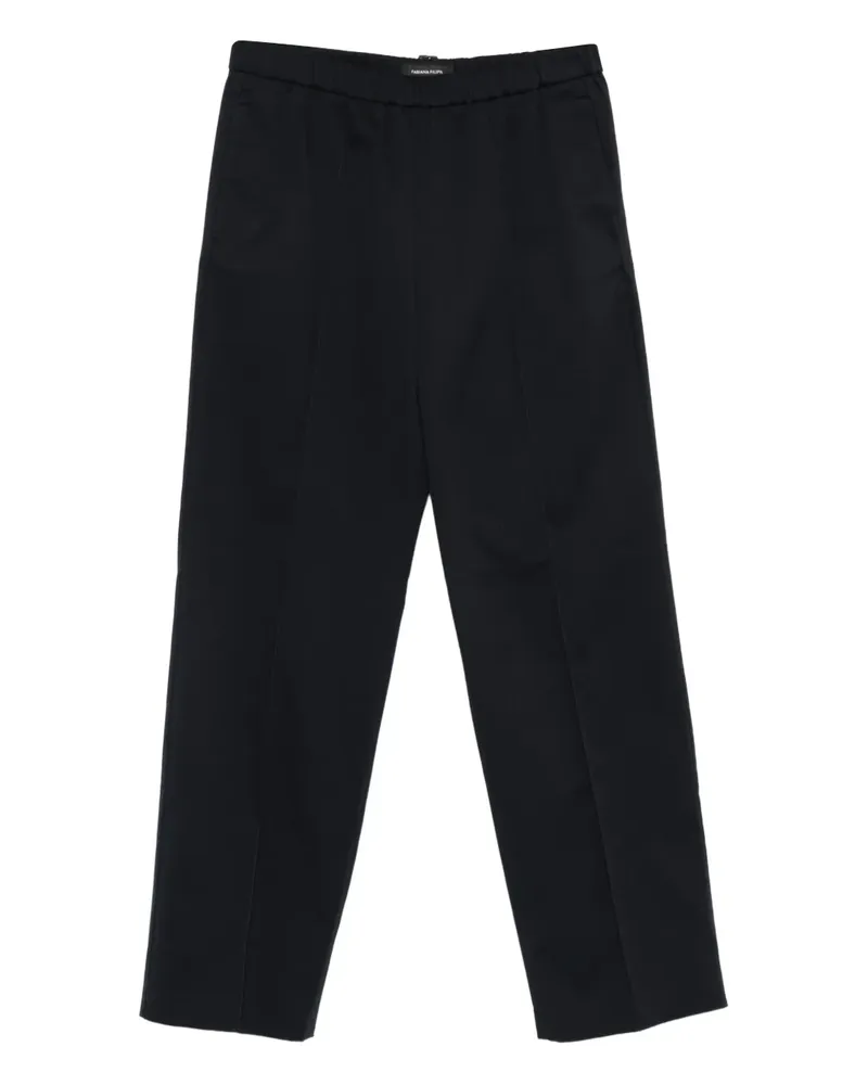 Fabiana Filippi elastic-waist trousers - Blau Blau