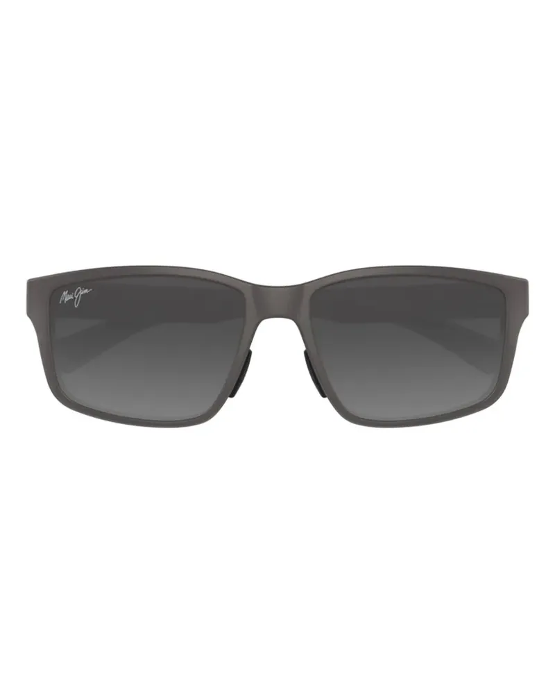 Maui Jim Walewaha rectangle-frame sunglasses - Grau Grau