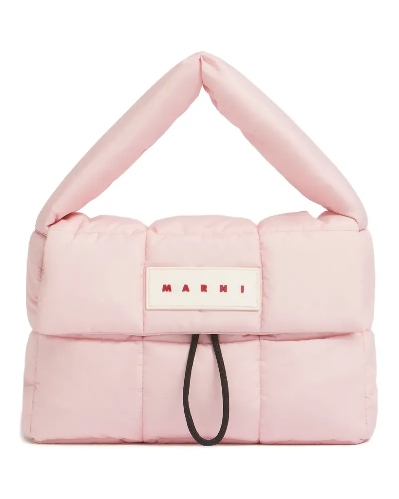Marni Gesteppter Tote Bag - Rosa Rosa