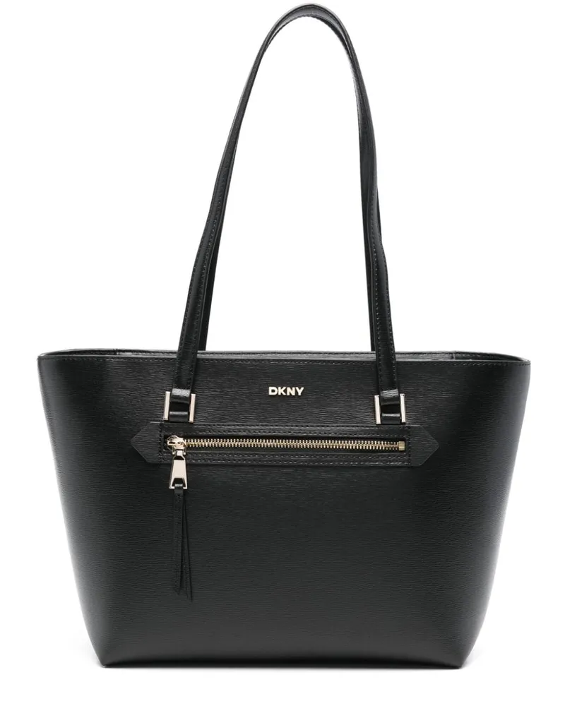 DKNY Handtasche mit Logo-Schriftzug Schwarz