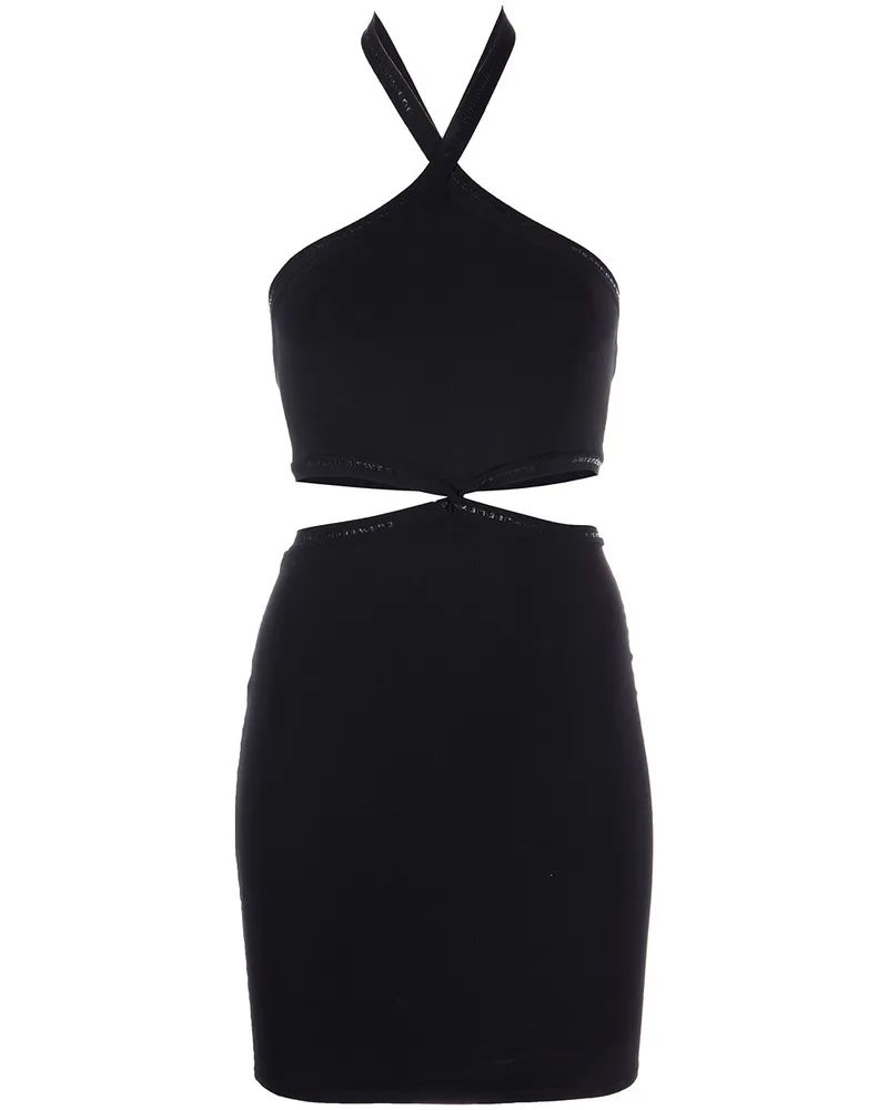 Alexander Wang Maxikleid mit Cut-Outs - Schwarz Schwarz