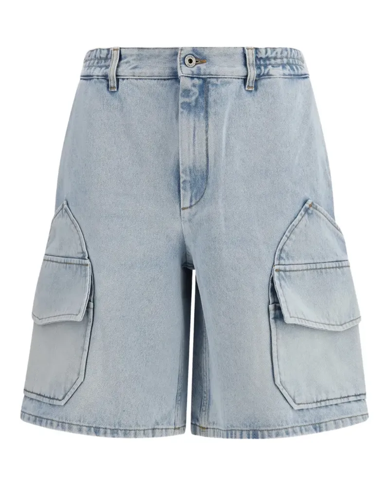 Loewe x Paula’s Ibiza denim cargo shorts - Blau Blau