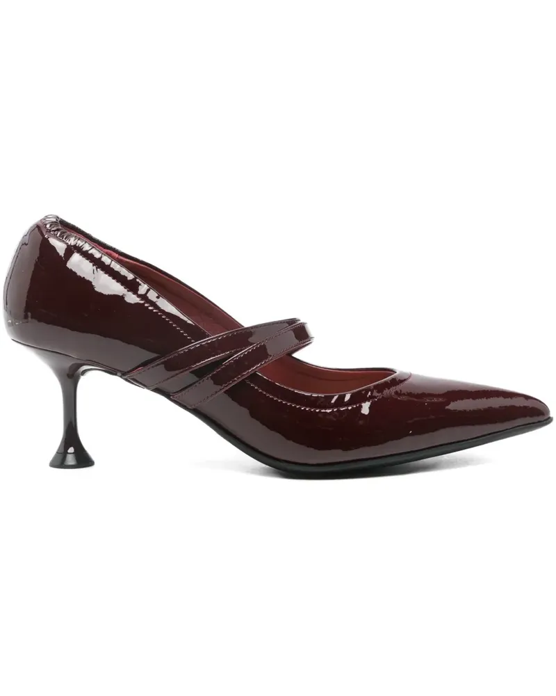 MARC ELLIS Pumps aus Lackleder - ROSSO Rosso