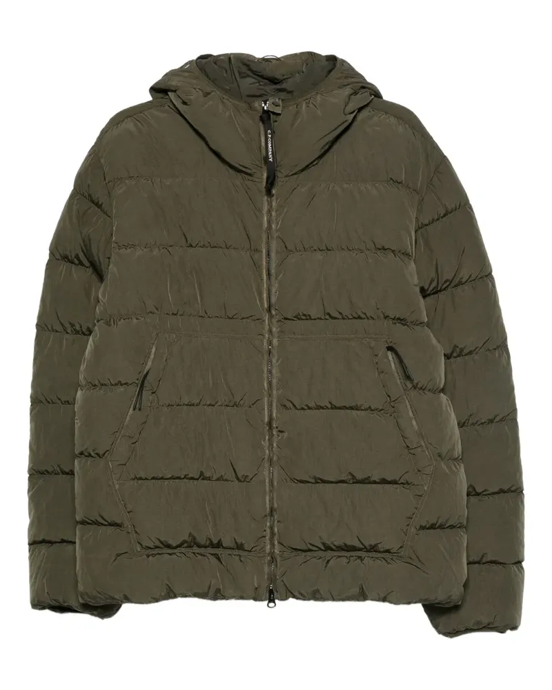 C.P. Company Gefütterte Kapuzenjacke - Grün Grün