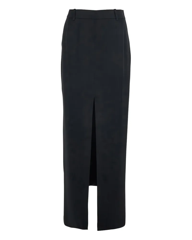 Tom Ford button slit maxi skirt - Schwarz Schwarz