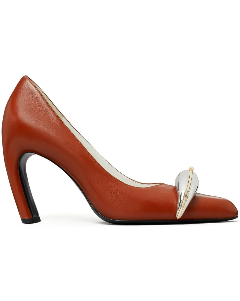 Tory Burch XL Pumps mit Piercing 90mm - Rot Rot