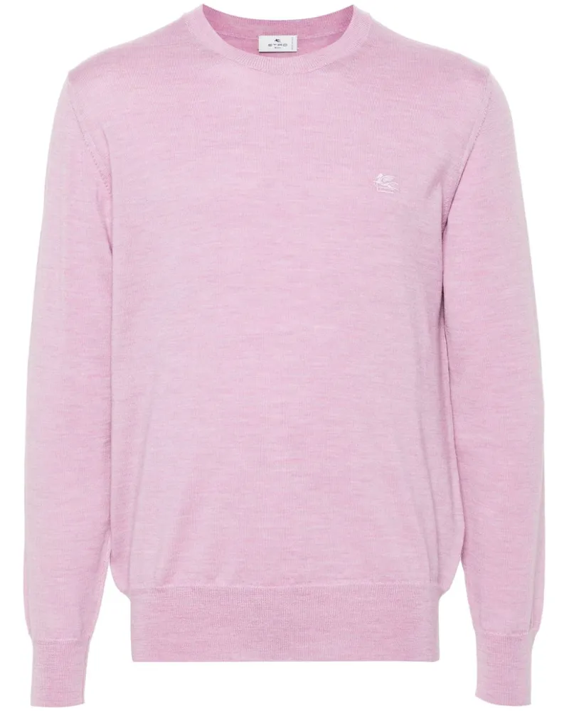 Etro Pullover aus Woll-Jacquard - Violett Violett