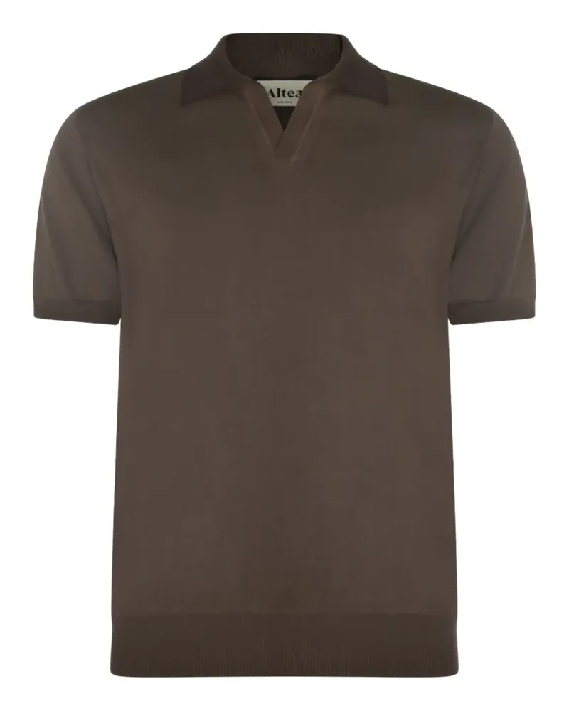 Altea Kurzärmeliges Poloshirt - Braun Braun
