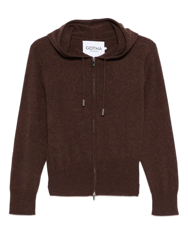 Gotha zip-up sweatshirt - Braun Braun