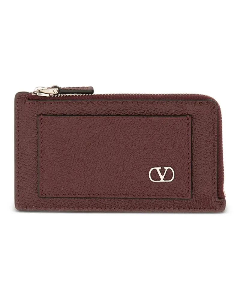 Valentino Garavani Portemonnaie mit VLogo - Rot Rot