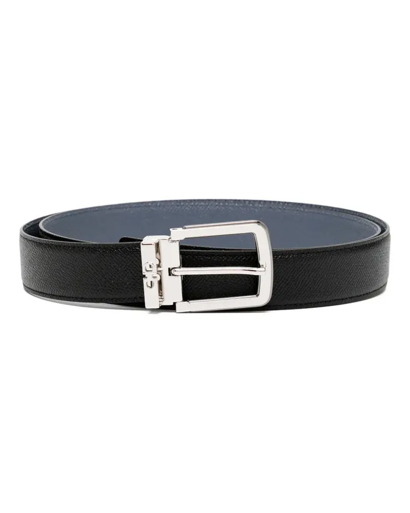 Ferragamo reversible-design leather belt - Schwarz Schwarz