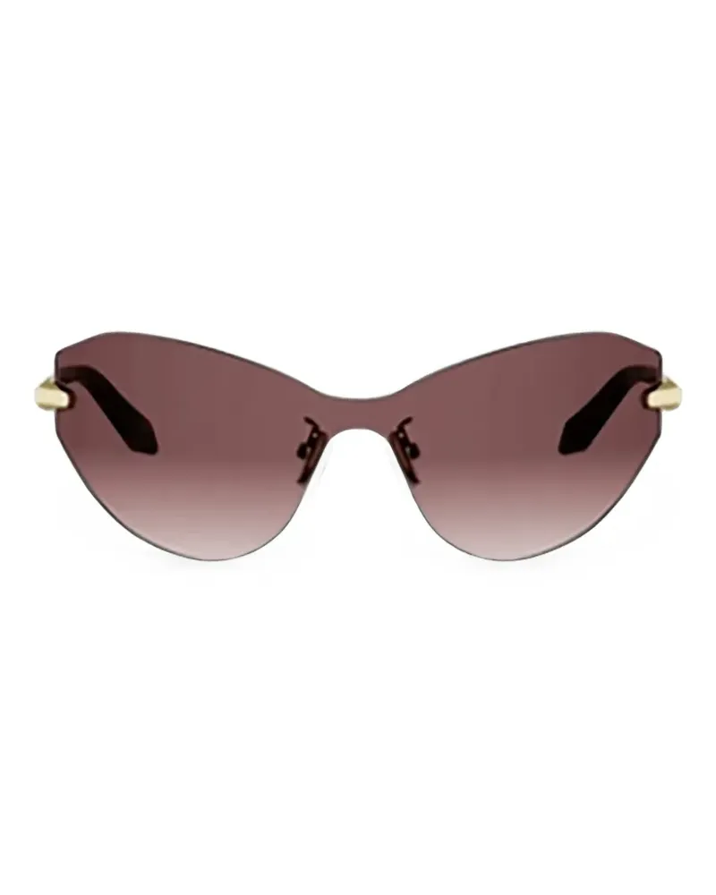 Bulgari Serpenti cat-eye frame sunglasses - Nude Nude