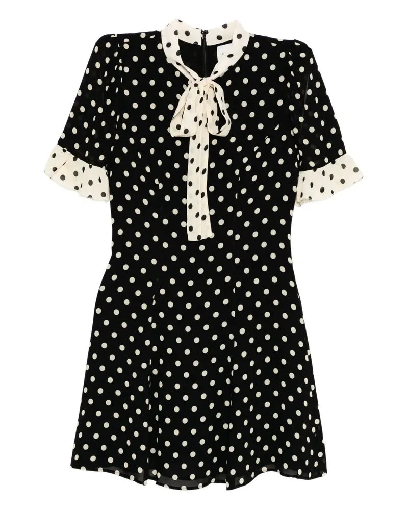 Reformation Whimsical Kleid - Schwarz Schwarz