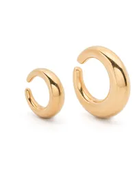 PANCONESI Circle Ear Cuffs Gold