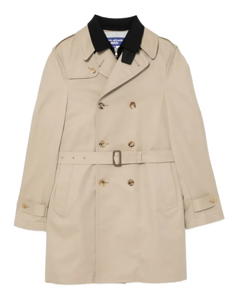 Junya Watanabe Zweireihiger Trenchcoat - Nude Nude
