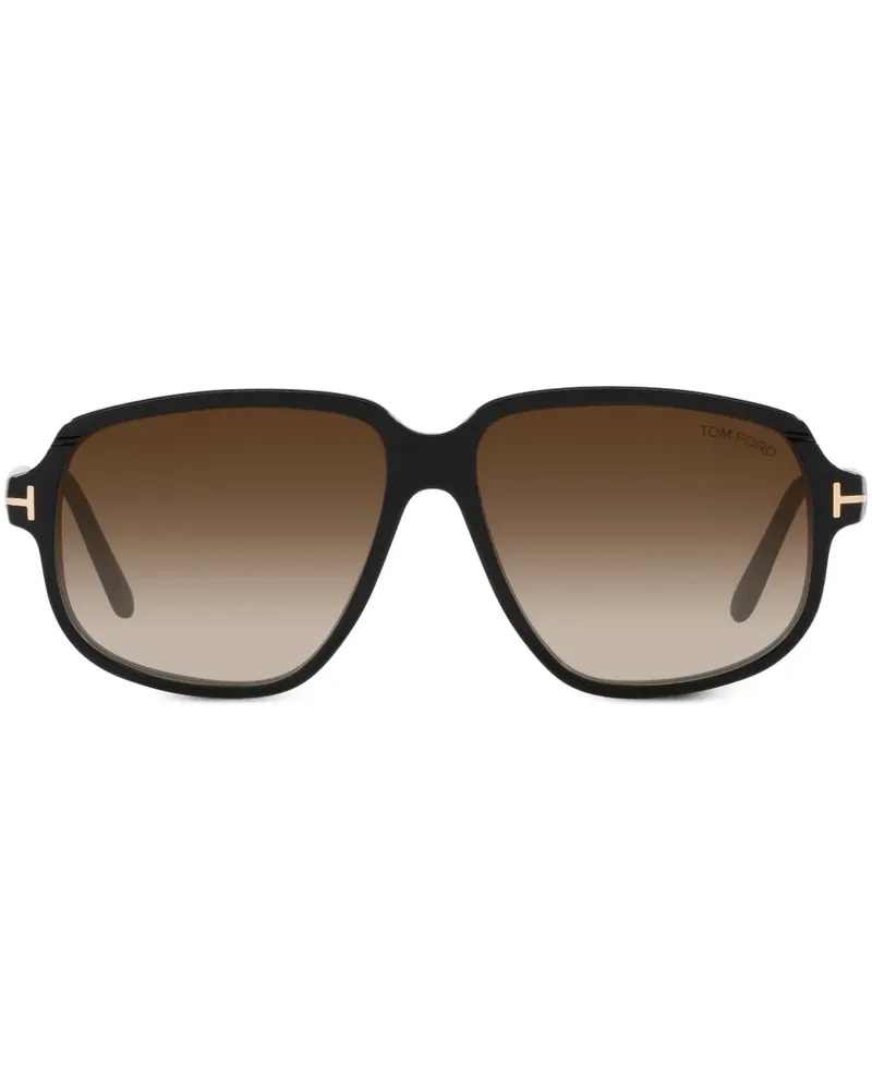 Tom Ford Anton Sonnenbrille - Schwarz Schwarz