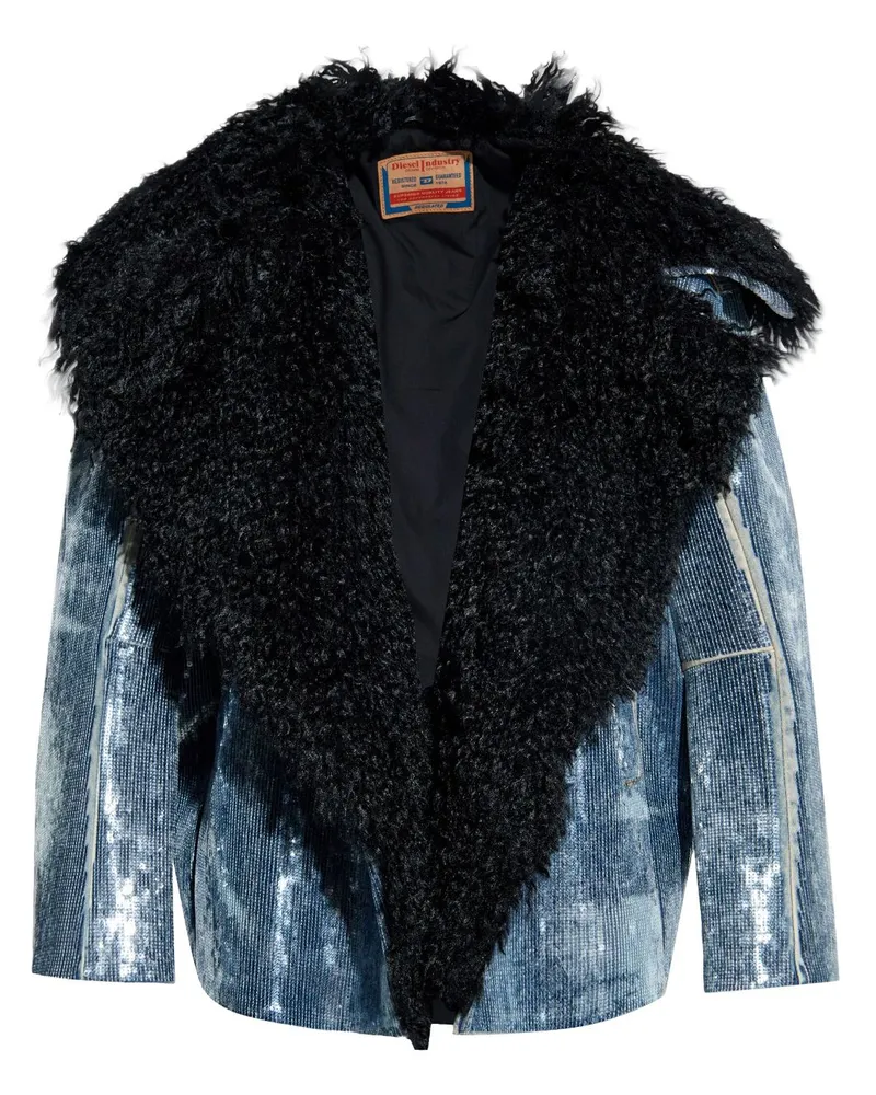 Diesel DE-BIKA Jacke - Blau Blau