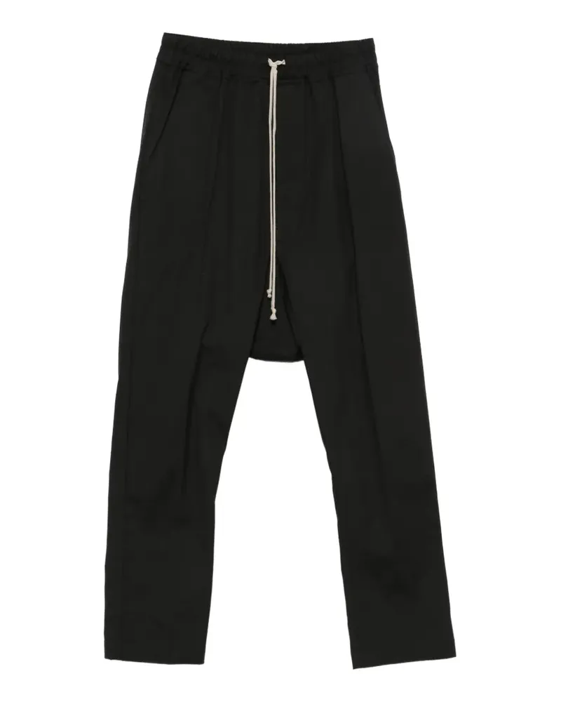 Rick Owens Hose mit tiefem Schritt - Schwarz Schwarz