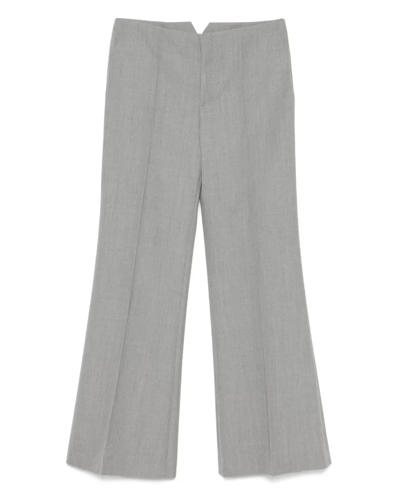 Chloé Hose mit geradem Bein - Grau Grau