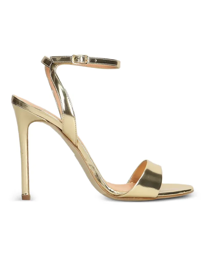 The Seller metallic ankle-strap sandals - Gold Gold