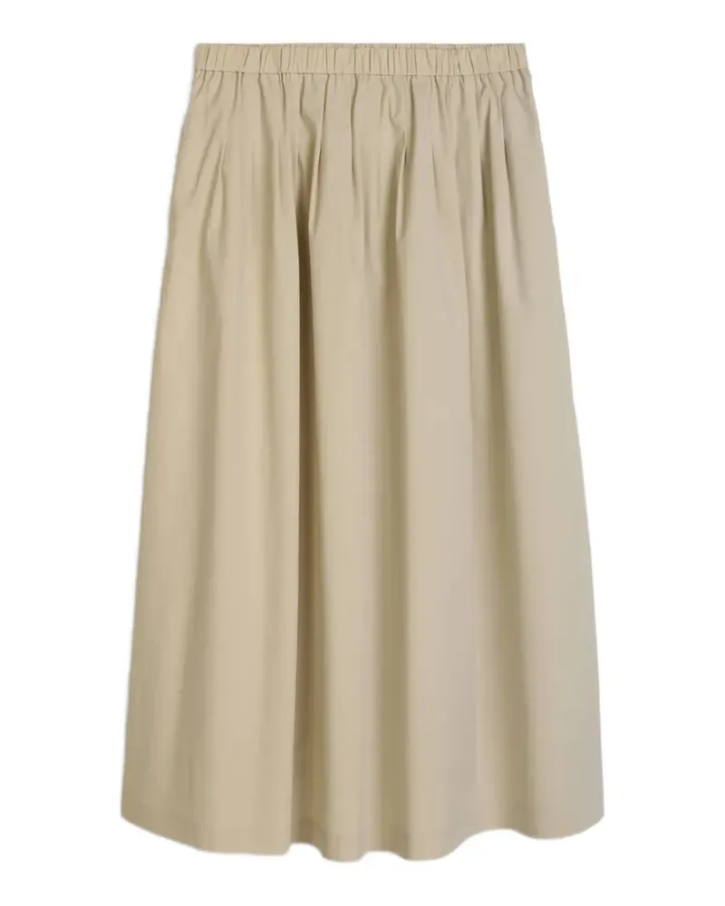 Marc O'Polo pleated elasticated-waist midi skirt - Nude Nude
