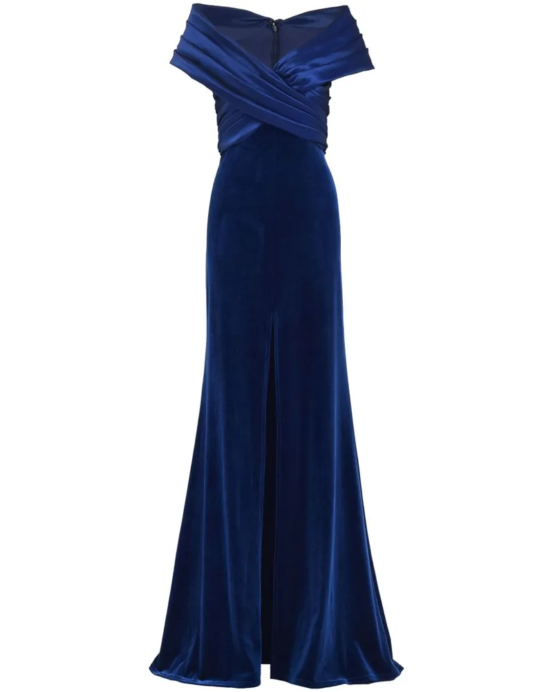Tadashi Shoji Baxter Abendkleid - Blau Blau