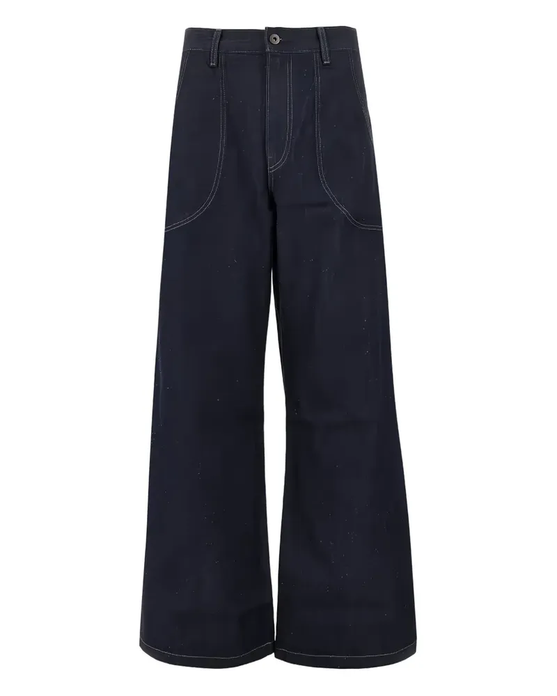 Levi's Jeans mit Knopfverschluss - Blau Blau