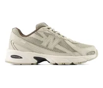 740 Sneakers mit Mesh-Overlay - Nude