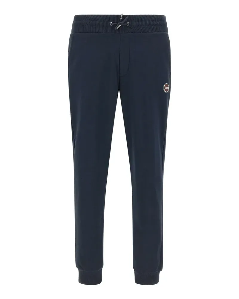 Colmar logo-patch drawstring track pants - Blau Blau