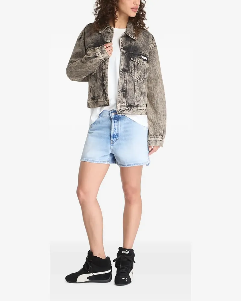 Calvin Klein 90s Trucker denim jacket - Schwarz Schwarz