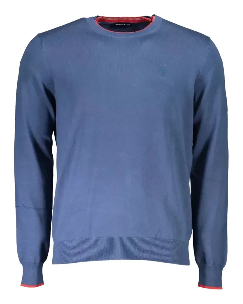 North Sails logo-embroidered sweater - Blau Blau