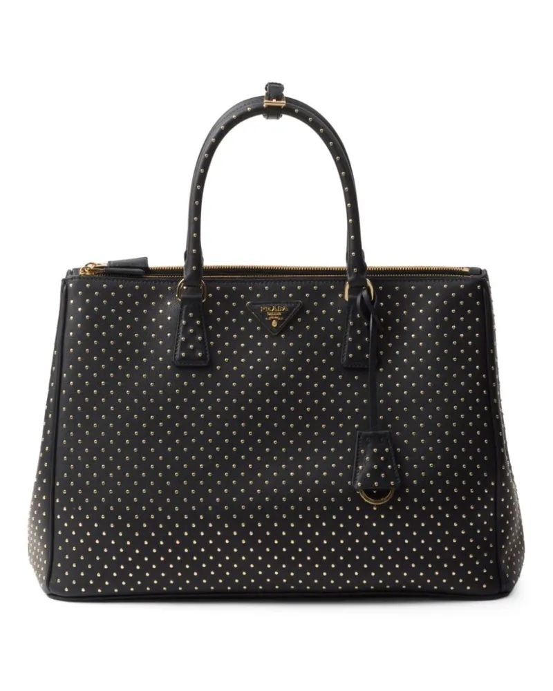 Prada Galleria Handtasche - Schwarz Schwarz