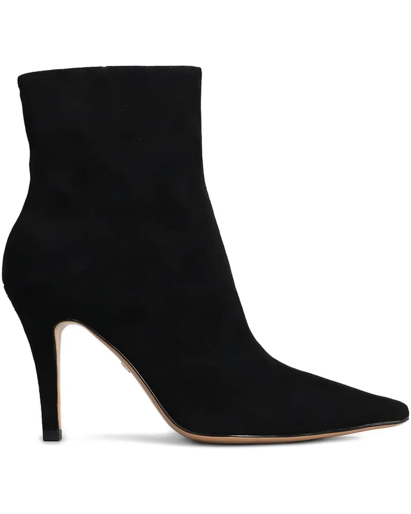 Lola Cruz Stiefeletten mit spitzer Kappe 90mm - Schwarz Schwarz
