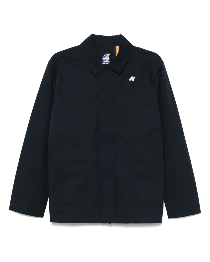K-Way Broen Jacke - Blau Blau