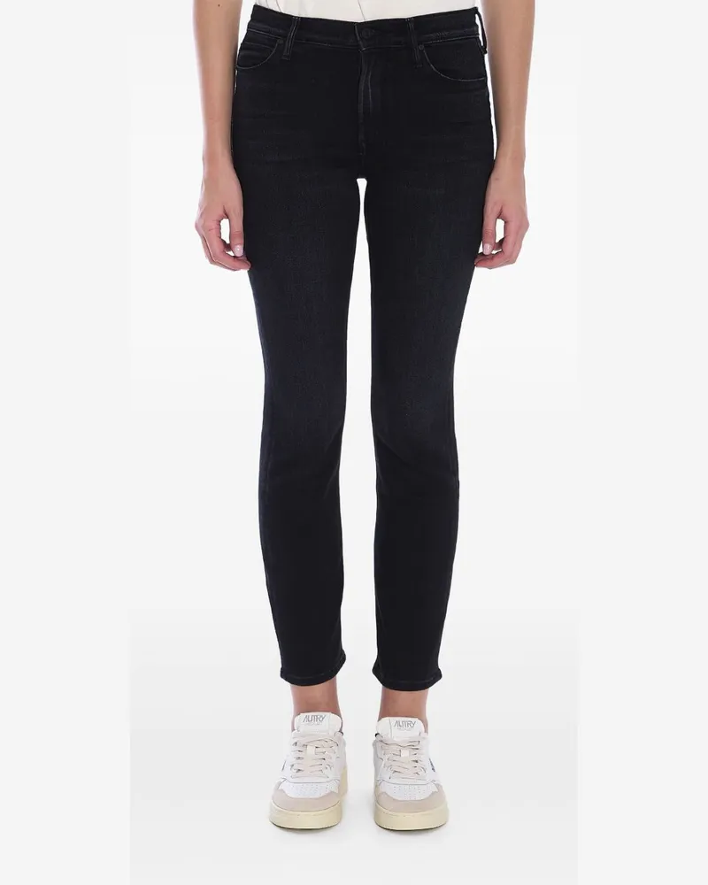 Mother Halbhohe Dazzler Jeans - Grau Grau