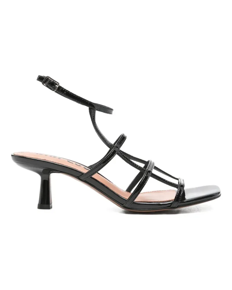 Bibi Lou patent-leather sandals - Schwarz Schwarz