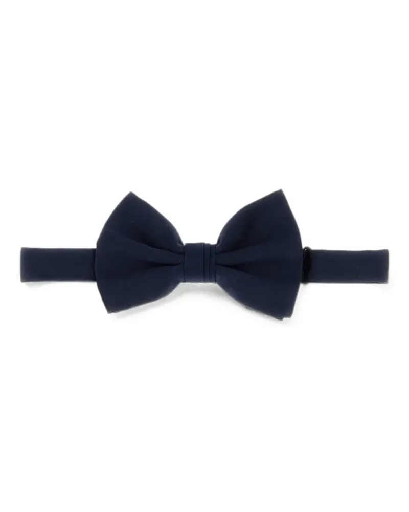 Prada satin bowtie - Blau Blau