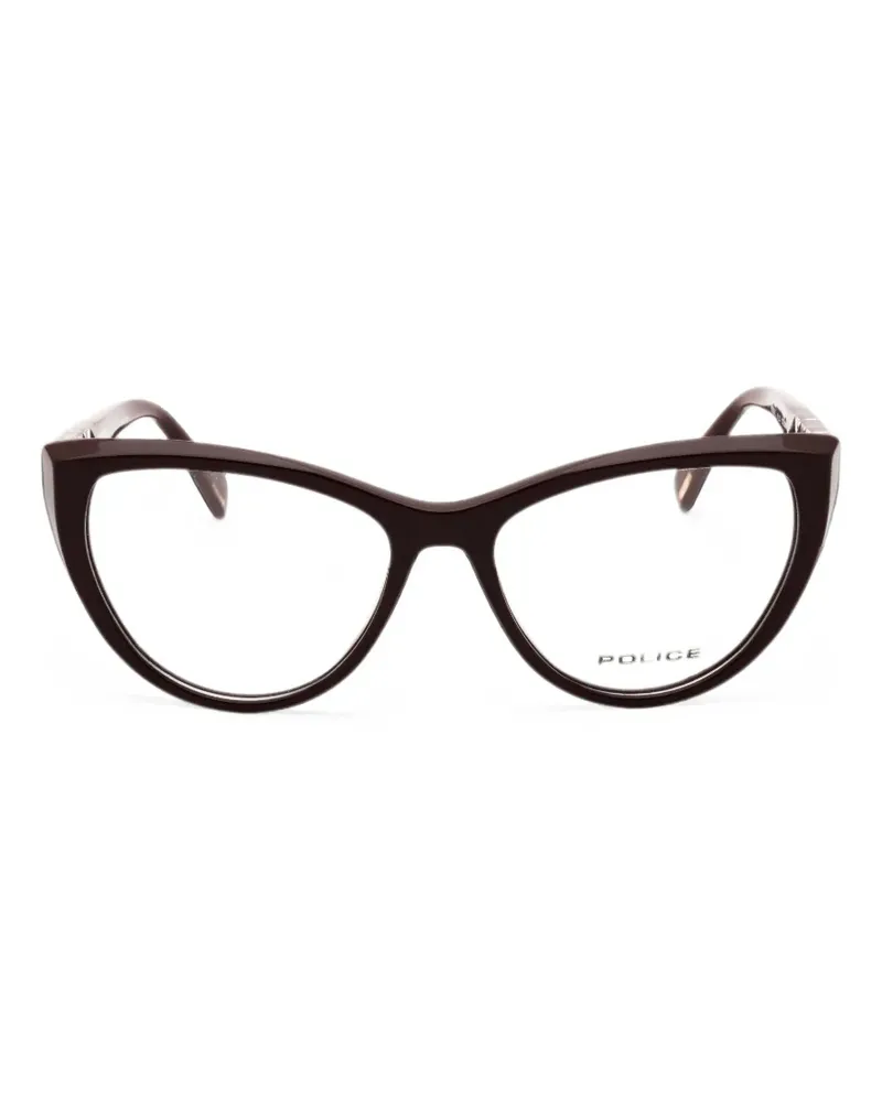 Police Cat-Eye-Brille - Violett Violett