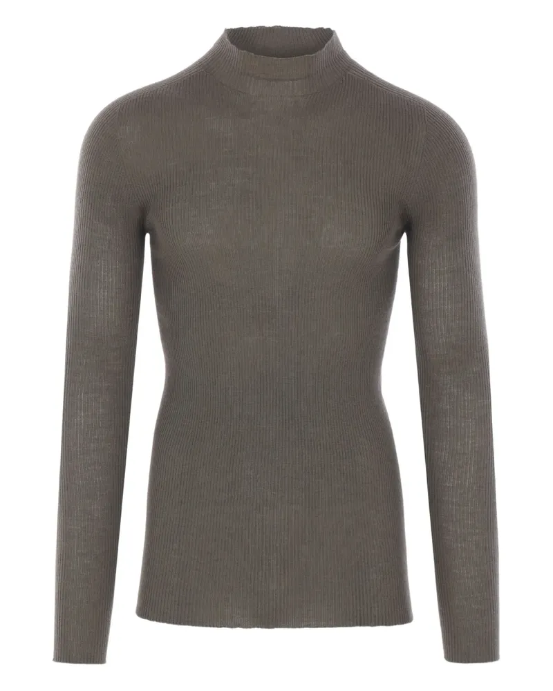 Rick Owens Gerippter Pullover - Braun Braun
