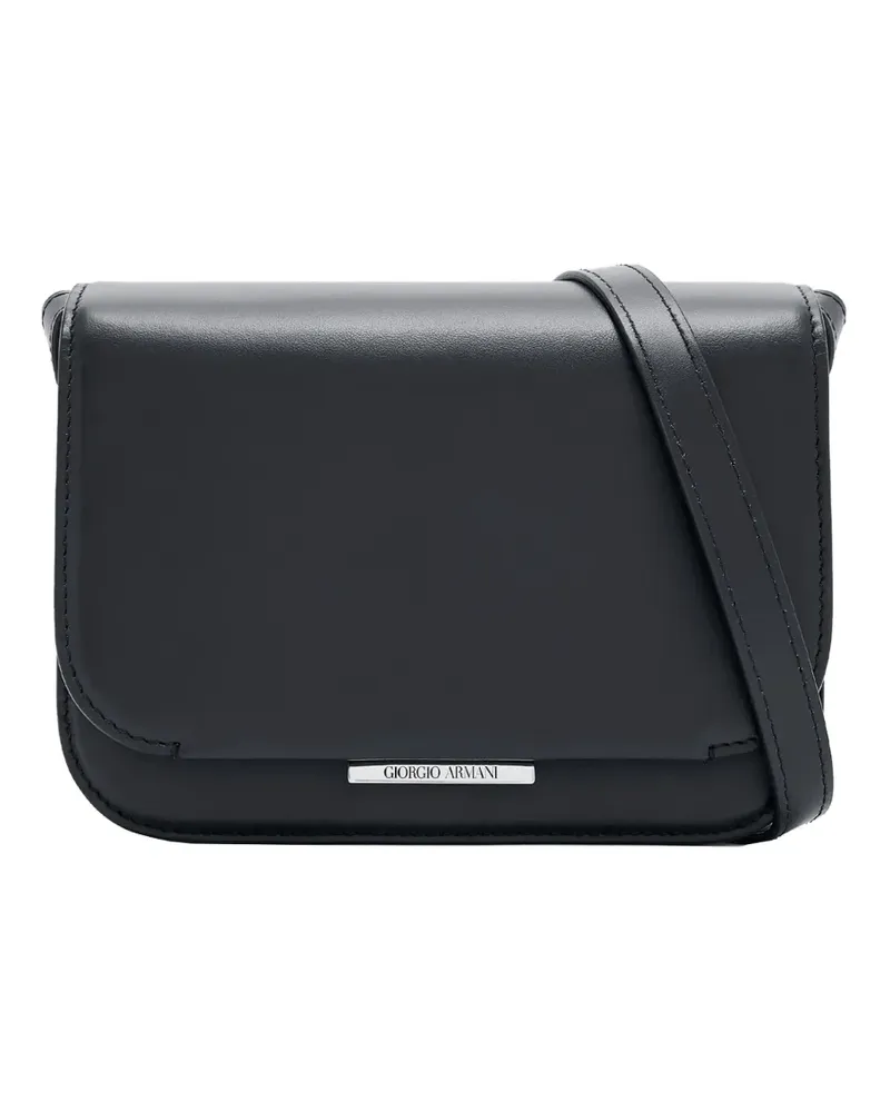 Giorgio Armani small x 10 Corso Como leather cross body bag - Schwarz Schwarz