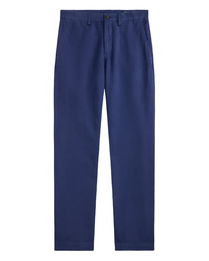 Ralph Lauren classic fit embroidered pant - Blau Blau