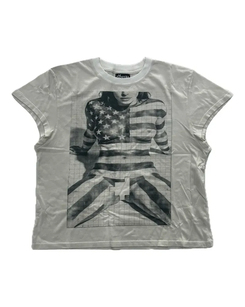 STADIUM GOODS LSG T-Shirt mit grafischem Print - Nude Nude