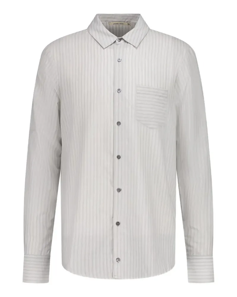 Paloma Wool striped pocket shirt - Nude Nude
